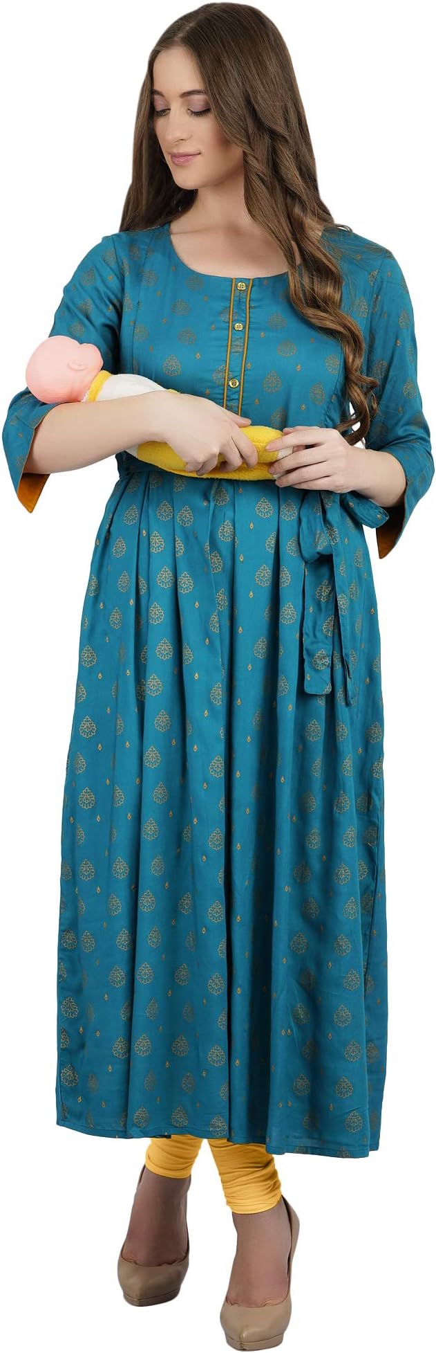 Women's Rayon A-Line Kurta