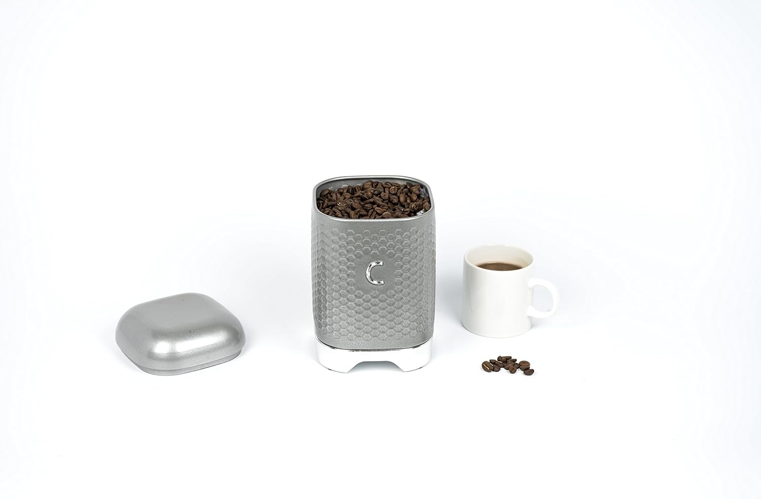 lovello tea coffee sugar grey