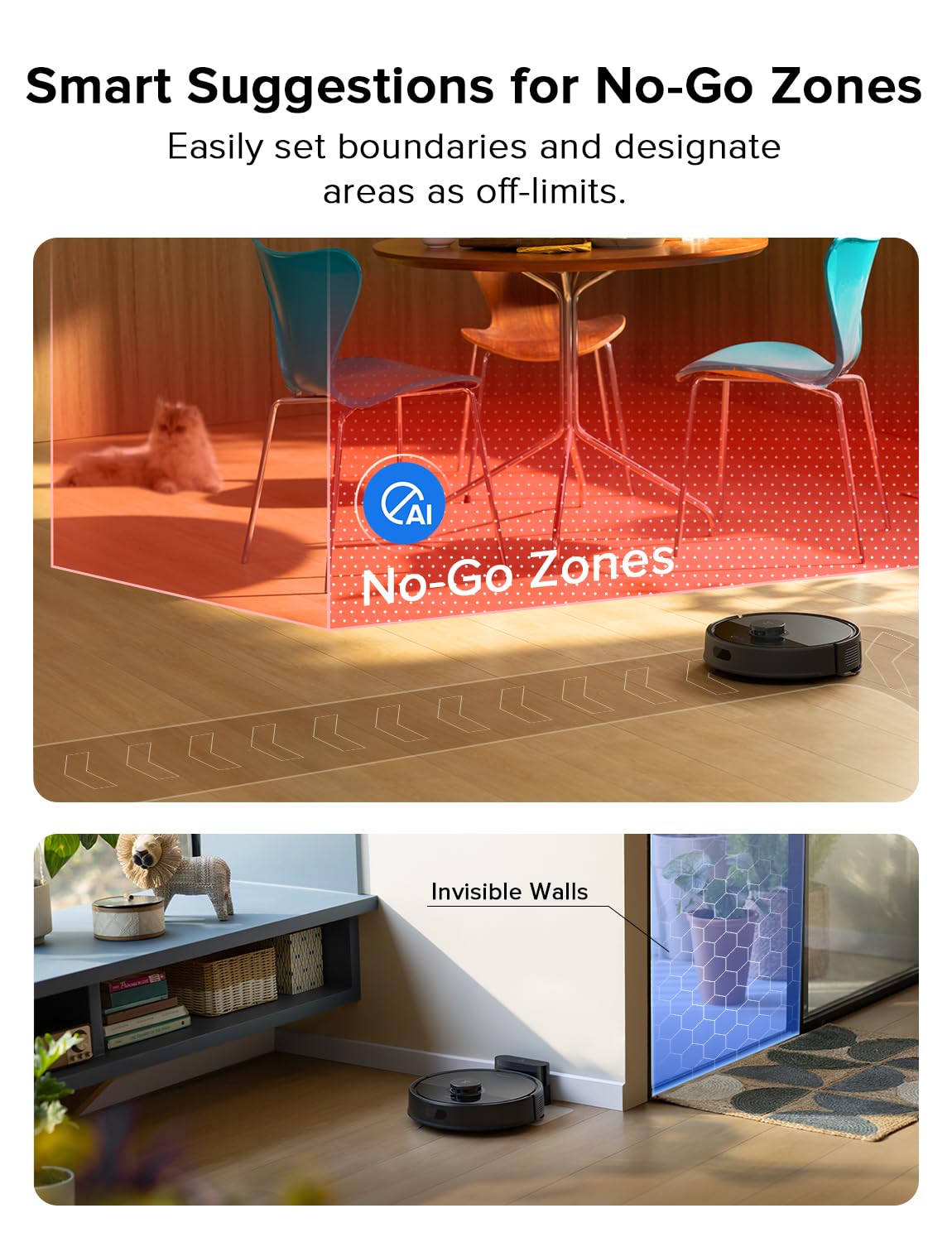 roborock Q7 L5 Robot Aspirador y Trapeador Combo, Succión 8000Pa, Actualizado desde Q5 Pro, Sistema Dual Anti-Enredos, Navegación LiDAR, Mapeo Multinivel, Aspirador Robótico Autocargable, Negro