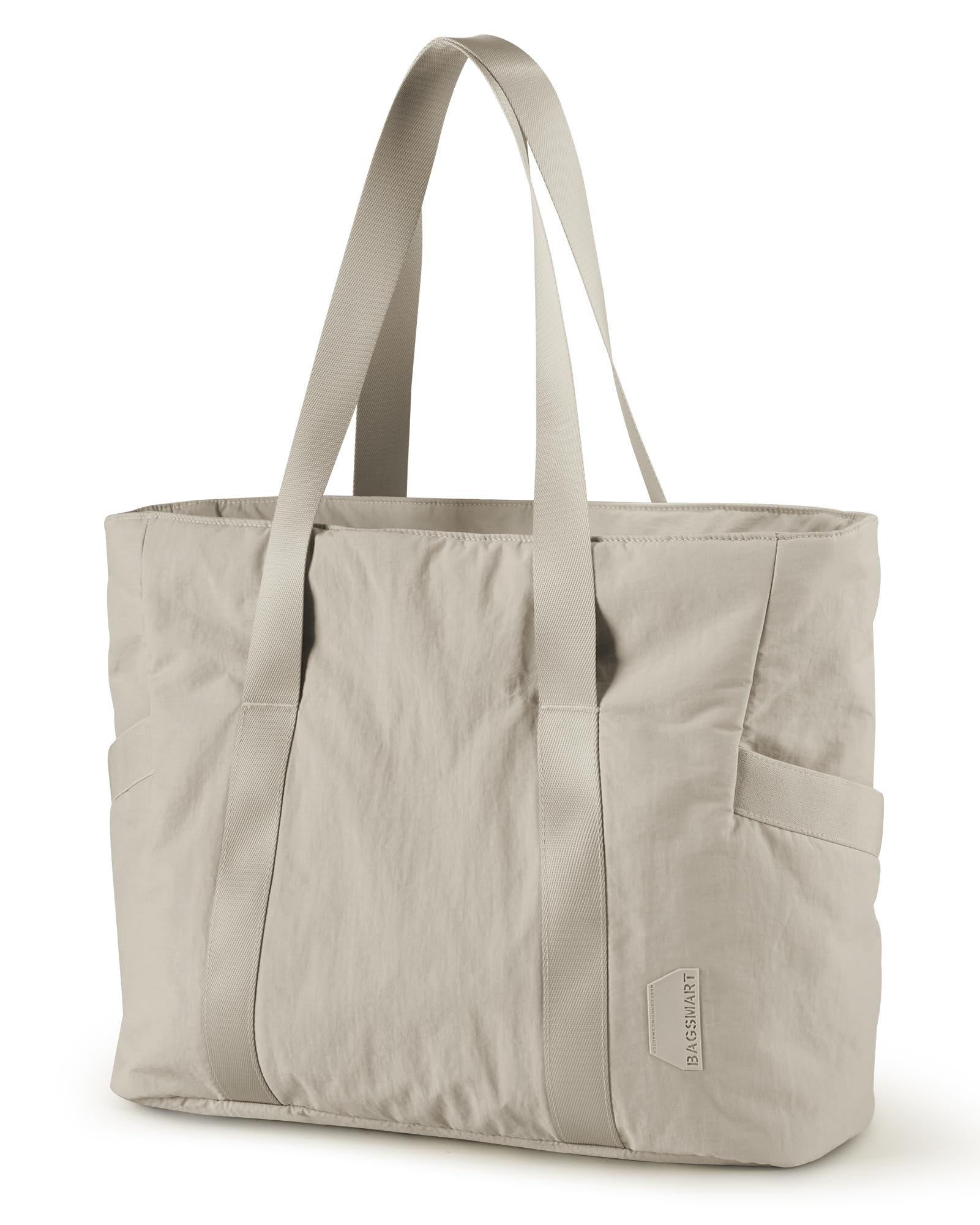 BAGSMART Tote Bag for Women with Zipper, Gym tote