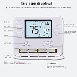 Heagstat H725 5/1/1 Day Programmable Heat Pump