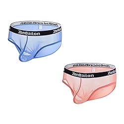 ZAIGGUT Mens Sexy See Through Underwear Breathable