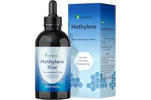 Someraze Methylene Blue Supplement, 4.06 fl oz (120 mL), 3% Concentrated Dietary Supplement Drops, No Formaldehyde & Alcohol
