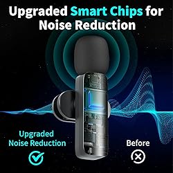 Wireless Microphone Lavalier Clip on Microphone