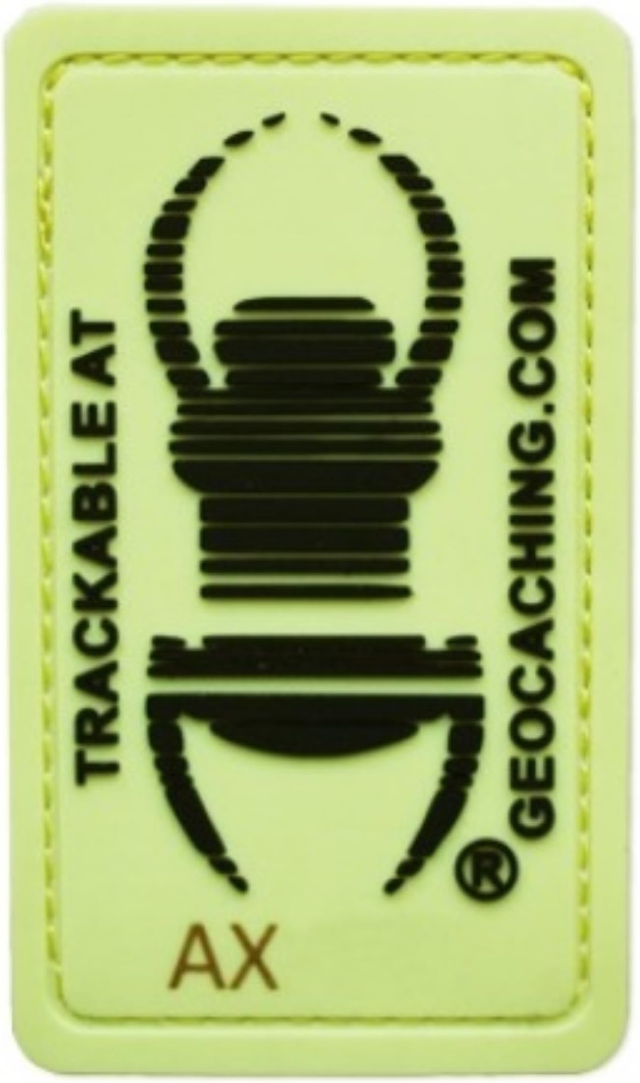 Travel Bug® Glow In The Dark Trackable Patch - Make anything Trackable