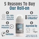 Salt Of The Earth Vetiver & Citrus Roll-On Deodorant 75 ml UK view 2