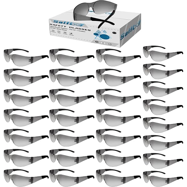Amazon.com: Pyramex Ztek(R), Safety Glasses, Anti-Scratch, Silver
