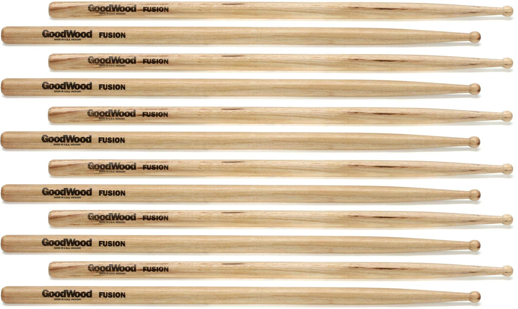 Vater - Goodwood Fusion (Wood Tip) American Hickory Drumsticks - GWFW