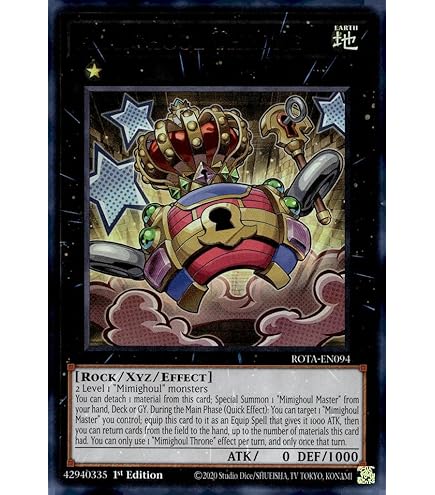 Amazon.com: Mimighoul Master - INFO-EN090 - Ultra Rare - 1st