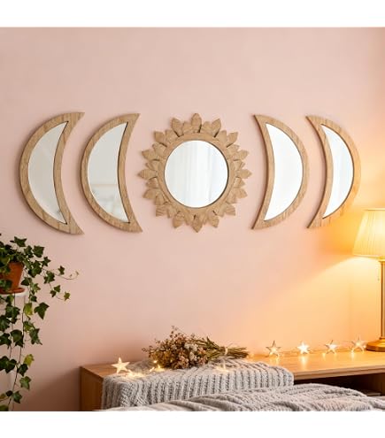 Espejos Decorativos De Pared Autoadhesivos Vinilos Hogar Decorativos Para Inastillable Pared Conjunto Acrilico Seguro Para Ninos Espejo De Dormitorio 3035 Cm