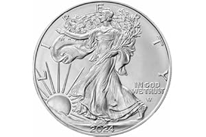2024 American Eagle Silver Coin 1 oz 999 Fine Silver $1 Brilliant Uncirculated New