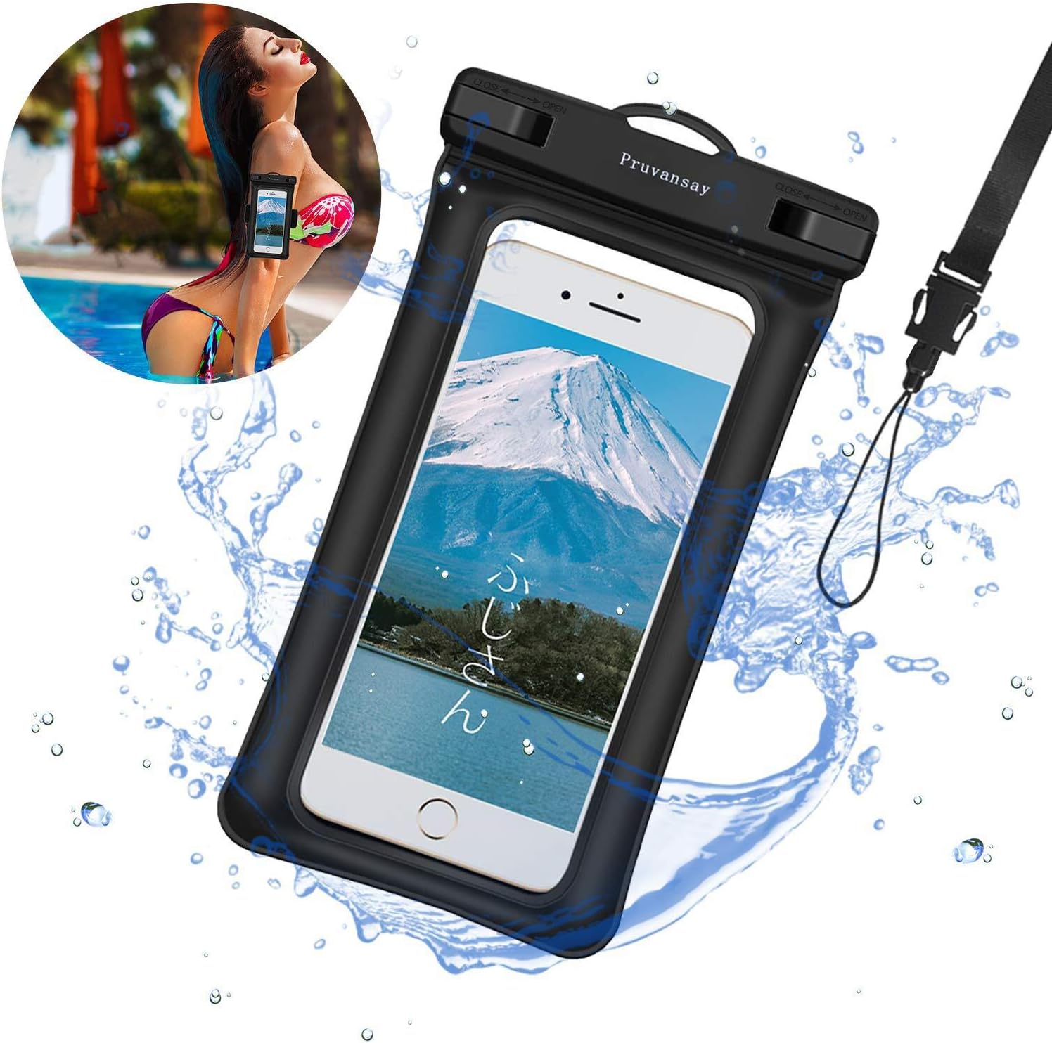 Amazon Co Jp 強化版 携帯防水ケース スマホ防水ケース タッチ可 指紋 顔認証 Ipx8完全防水防塵 水中撮影 通話可tpu超耐用材料海 登山 プール 温泉 潜水お風呂など対応可 Iphone Android全機種対応 家電 カメラ