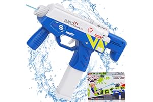 ABIFNY Squirt Guns for Kids Adults Electric Water Gun Water Blaster Soaker Water Pistol Toys for Boys Girls 20FT Long Shooting Range for Summer Swimming Pool Beach Outdoor Water Fighting Play Toys
