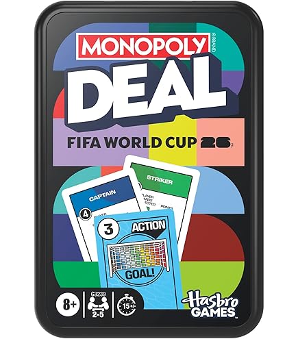 Amazon.com: Monopoly Panini Prizm: FIFA World Cup Trading Cards Booster Box | Current Stars and Legends | 2+ Players, Ages 8+ | Gifts for Soccer Fans : Toys & Games Amazon.com: Monopoly Panini Prizm: FIFA World Cup Trading Cards Booster Box | Current Stars and Legends | 2+ Players, Ages 8+ | Gifts for Soccer Fans : Toys & Games