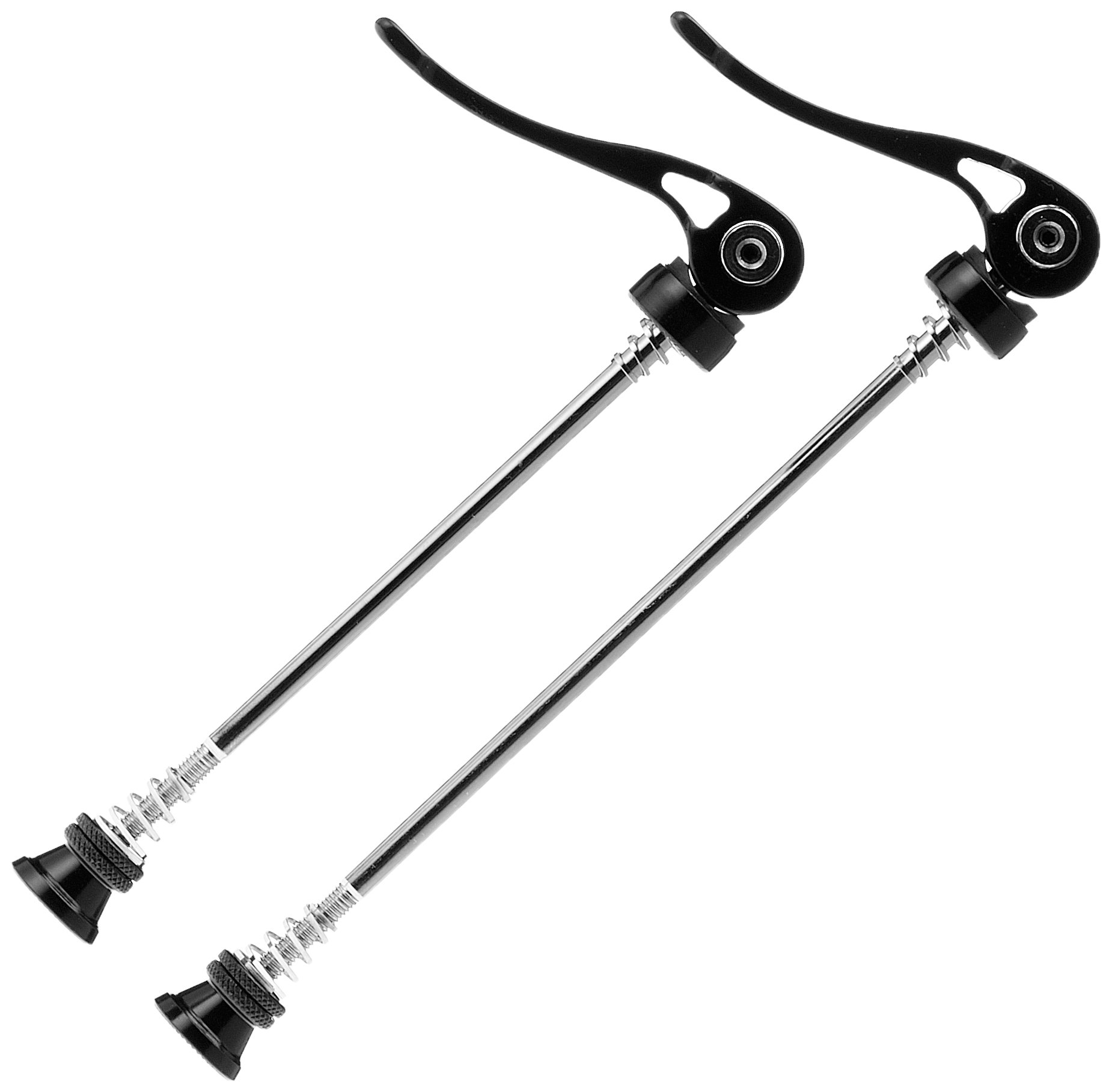 XLC Unisex - Adult QR-L02 Quick Release Kit, Black, 10 x 3 x 7 cm