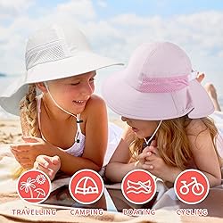 2-Pack Toddler Baby Sun Hat Summer UPF