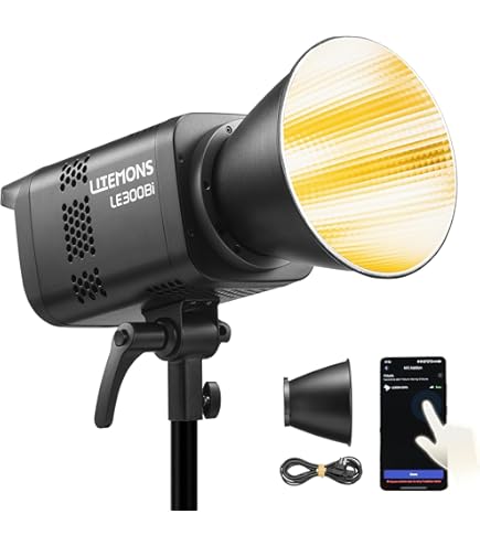 Amazon.com: Godox LED1000Bi II Bi-Color LED 2-Light Kit with