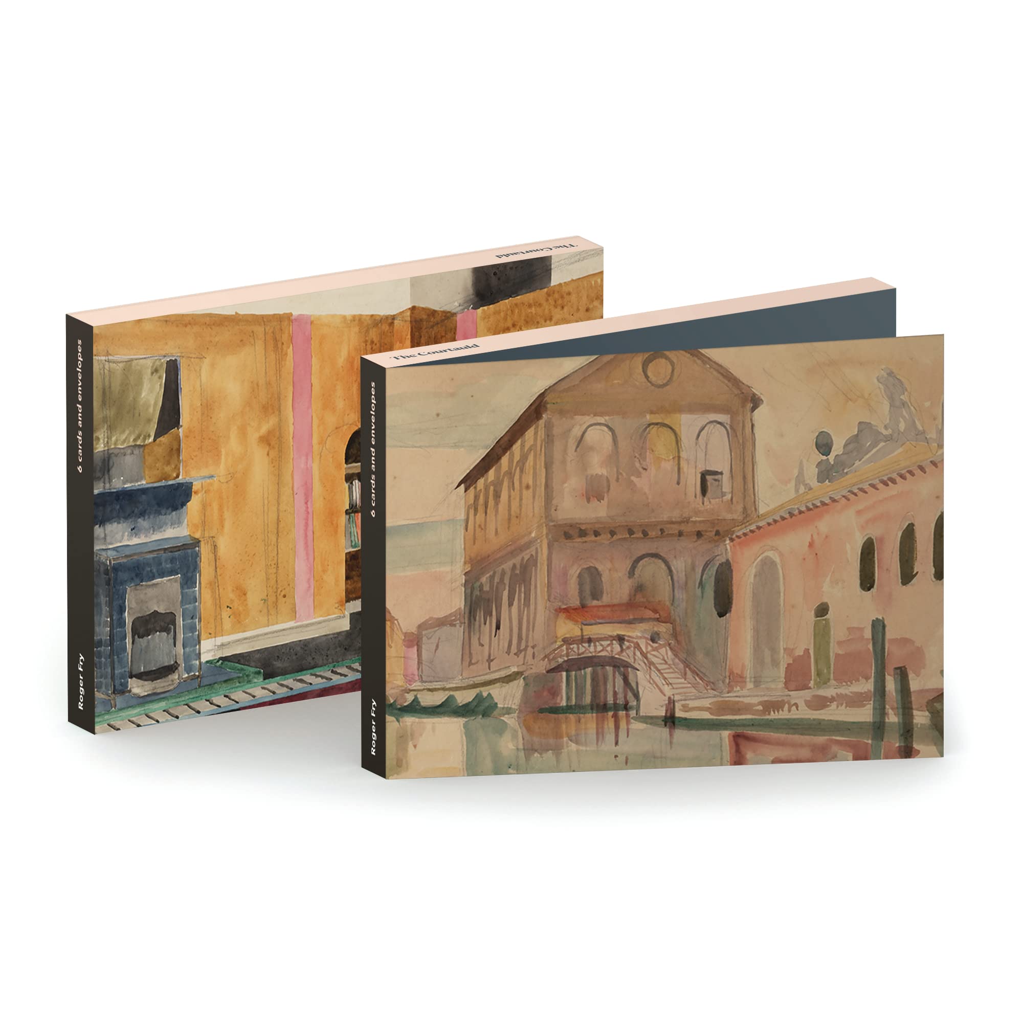 The Courtauld, Roger Fry Venice, Set of 6 Blank Greeting Cards, (17x12cm)