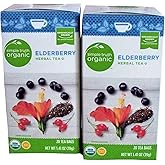 Simple Truth Organic Elderberry Herbal Tea 20 ct (Pack of 2)