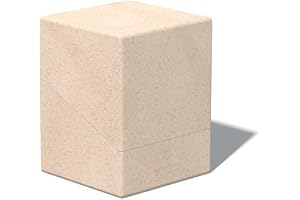 Ultimate Guard RTE Boulder 100+, Deck Case for 100 Double-Sleeved TCG Cards, Natural Color, 97% Renewable, Made in Germany, S