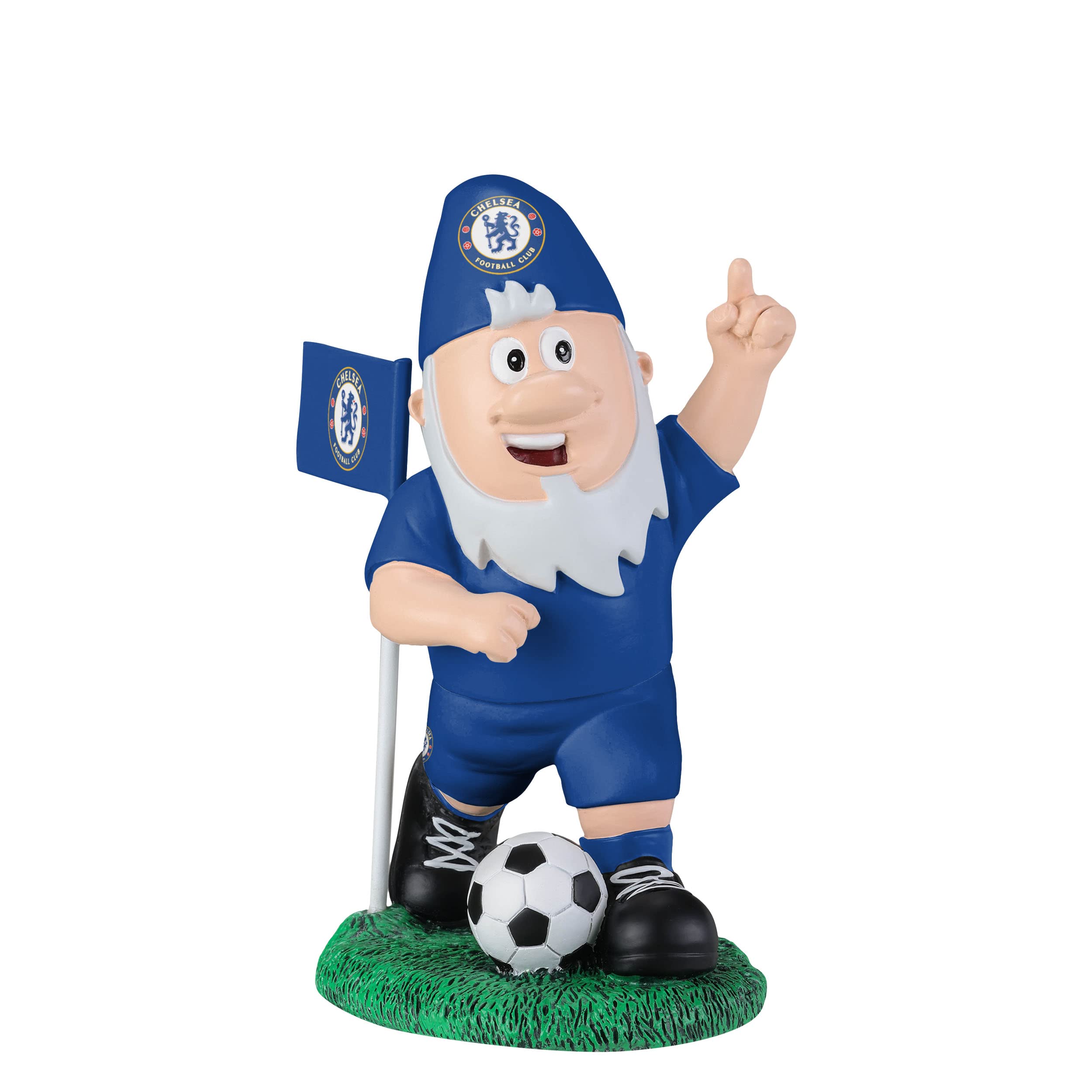 FOCO Officially Licensed Chelsea FC Corner Football Garden Gnome