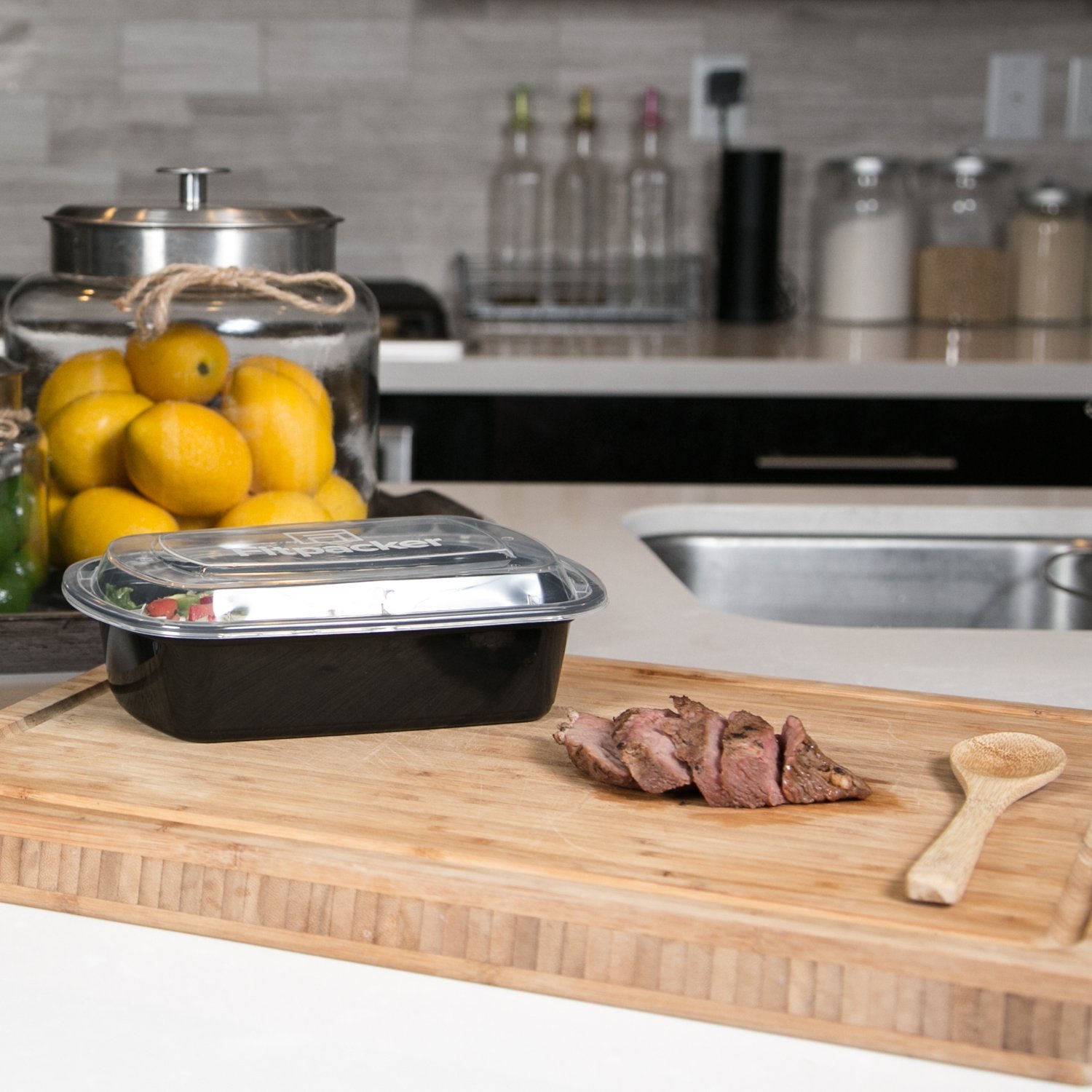 Fitpacker Los contenedores para la Comida preparatoria sin BPA ...