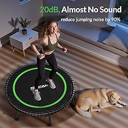 BCAN 40" Adult Fitness Trampoline with Durable
