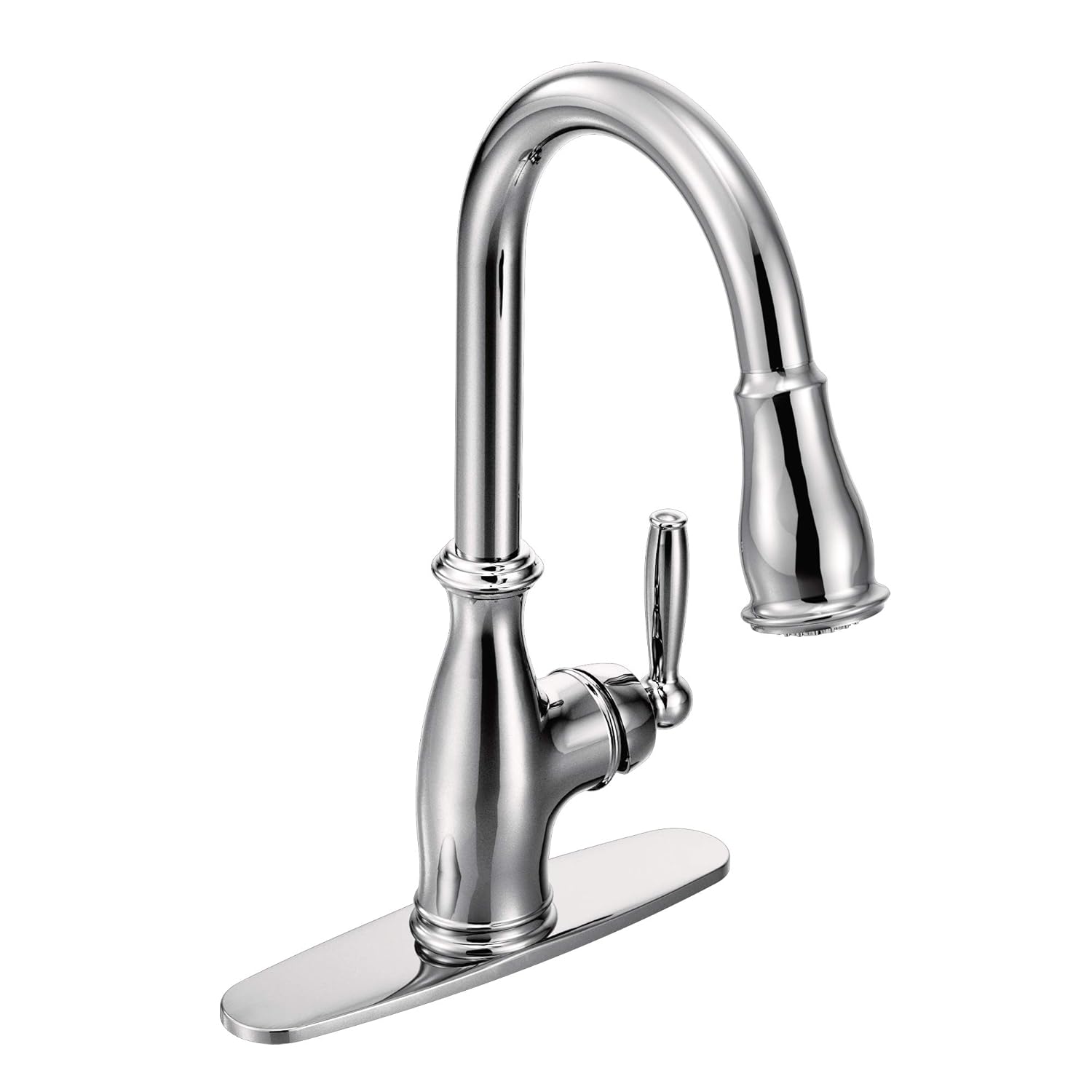 Moen Brantford One Handle High Arc Pulldown Kitchen Faucet Chrome