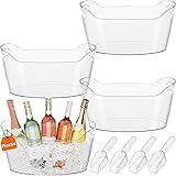 Lifewit Large 6.5L Ice Bucket for Parties 4 Pcs