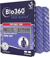 Natures Aid Bio360 Pro-Daily Probiotic 10B CFU 30 Capsules Vegan Gluten Free