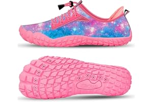 CROVA Kids Water Sports Shoes Ultra Light Totally Drainage Quick-Dry Aqua Socks Barefoot Slip-on for Boys Girls Toddler