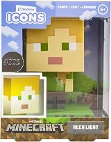 Paladone Minecraft Alex Icon Light Officially Licensed Gift 11cm Battery Powered view 9