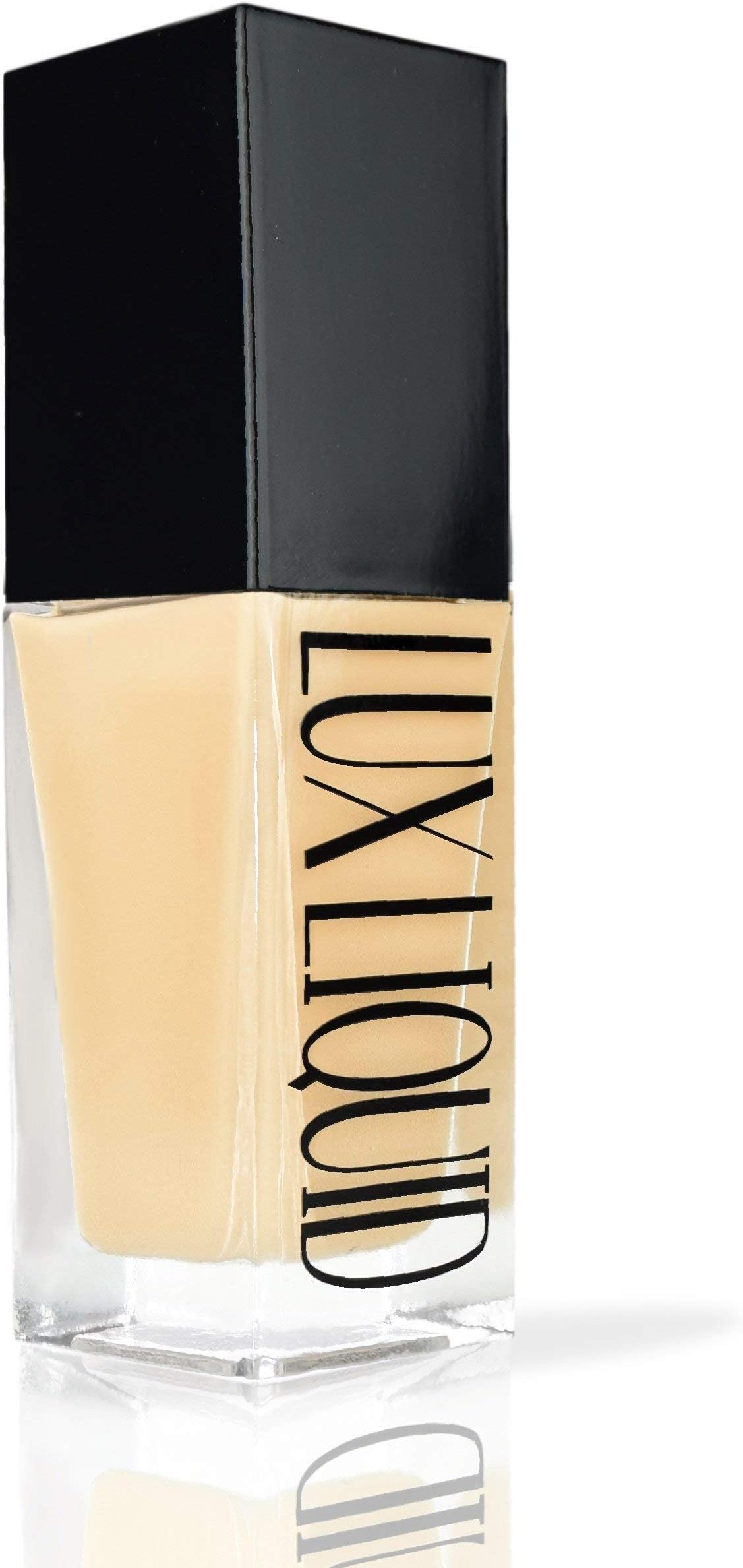BaeBlu Organic Aloe-Based LUX Liquid Foundation, Natural Vegan Gluten-Free Made in USA, Butter
