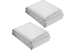 QfwdfcTrenz 2 Pcs Plant Growth Mylar Films, 82.6 x 51.2 Inch Garden House Covering Foil Sheets High Reflective Mylar Film for Plant Growth, Grow Room, Camping