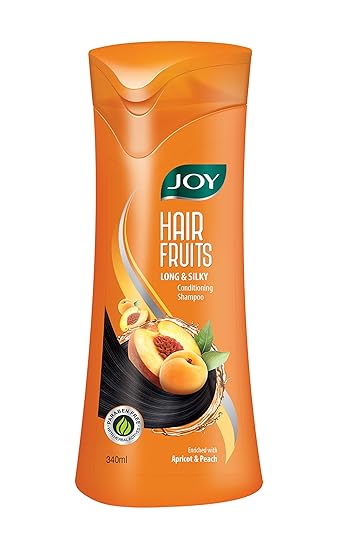 Joy Hair Fruits Long & Silky Conditioning Shampoo, 340 ml