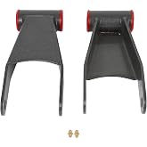 SCITOO 2" Rear Leaf Spring Shackle Lowering Kit Left &amp; Right 411420 | 2011-2019 for Chevy Silverado 2500HD 3500HD 2011-2019 for Gmc Sierra 2500Hd 3500Hd Durable Leaf Spring Replacement 411420
