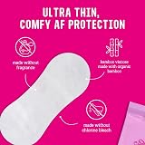 FLO Daily Liners 24 Pack Very Light Flow Ultra-Thin Bamboo Panty Liners view 2