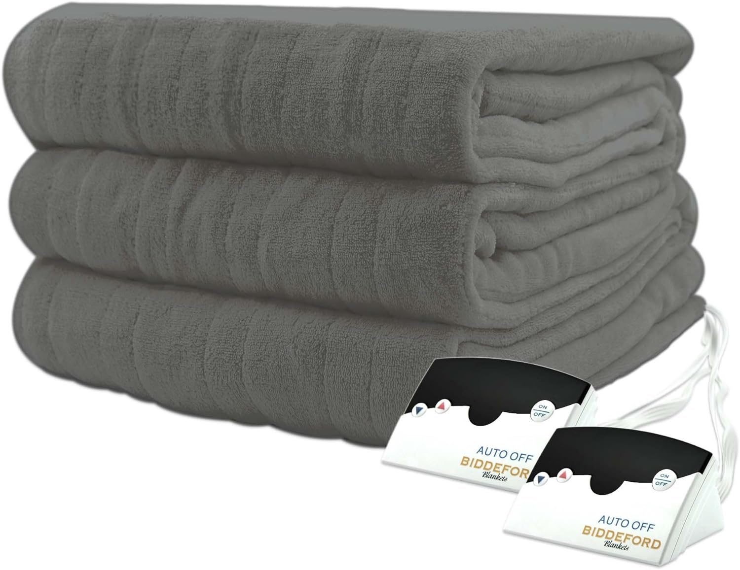 Biddeford Micro Plush Electric Heated Blanket with Digital