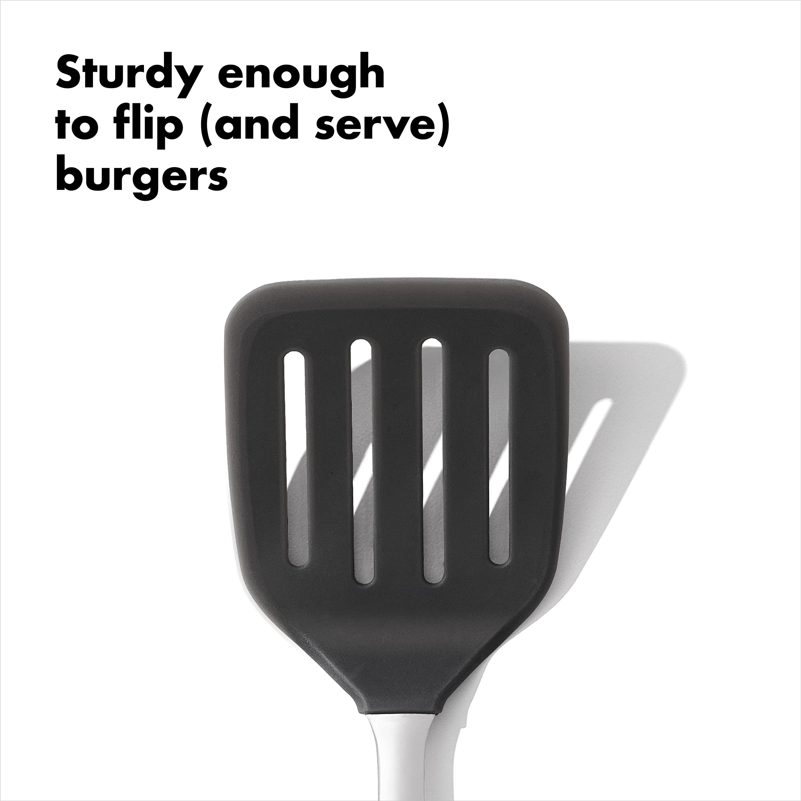 OXO Steel Silicone Flexible Turner
