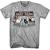 Chowdaheadz New England GOAT Farm T-Shirt - Unisex Vintage Tee Soft Cotton Blend