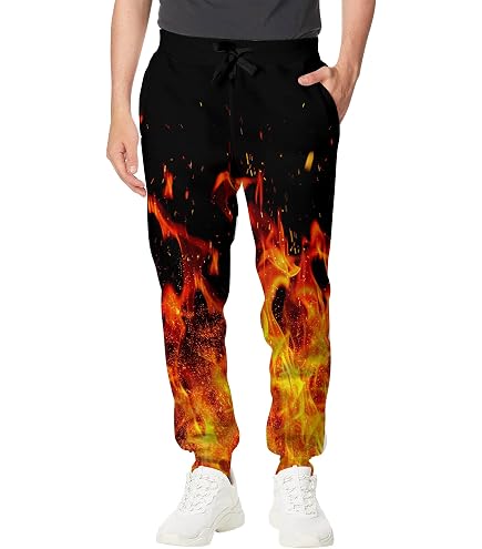 Amazon.com: Crazee Wear Loose Fit Baggy Workout Gym Sweat Pants
