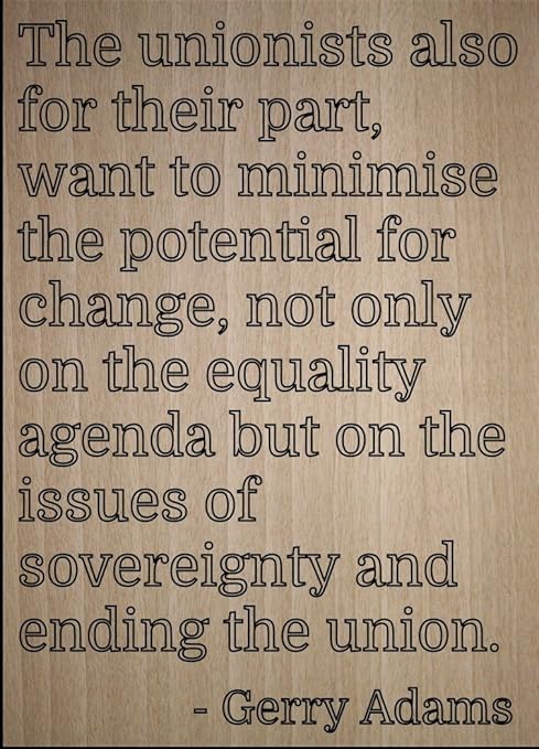 Mundus Souvenirs Les Syndicalistes Aussi Pour Leur Part Wire Citation De Gerry Adams Gravure Au Laser Sur Plaque En Bois Dimensions Cm X 25 Cm Amazon Fr Cuisine Maison