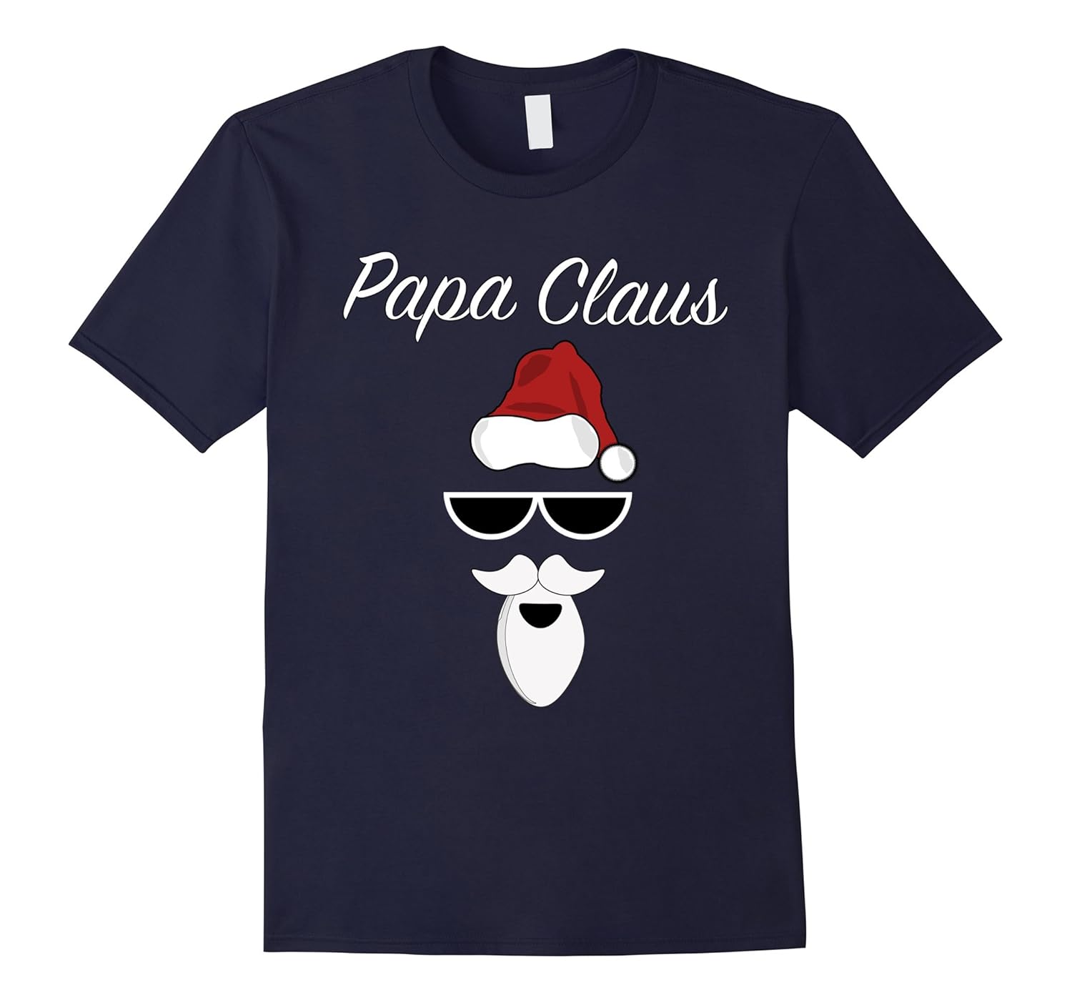 Santa Beard Shirt | Matching Christmas Pajamas Papa Claus-Rose