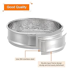 PATIKIL 5 Mesh Lab Sieve, 8" Diameter Test Sieve