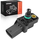 A-Premium Manifold Pressure (MAP) Sensor Compatible with Volkswagen &amp; Audi | for Volkswagen Jetta Passat 2014-2019, Golf 15-18, Golf Alltrack 17-19, Golf SportWagen, Tiguan, Beetle, Atlas, GTI &amp; Audi Q5