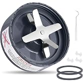 Extractor Cross Blade Compatible with Nutribullet 600W 900W Series Blender | 2 Rubber Gasket, 3 Shock Pad, 1 Hook