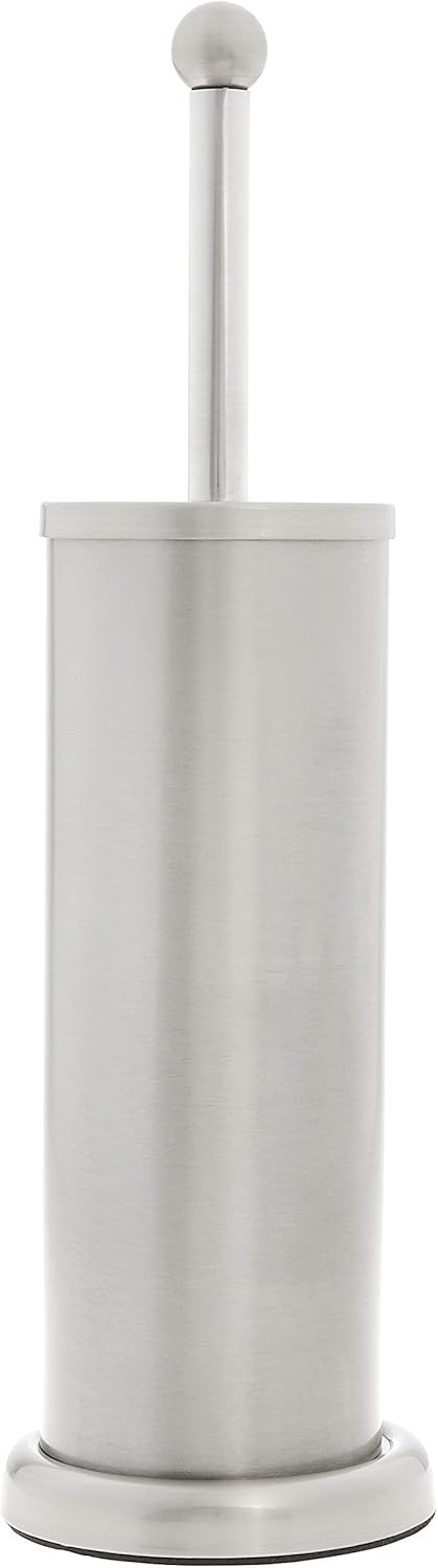 Basics Rustic Bathroom Accessory Collection - Toilet Brush Holder, Small: Home & Kitchen