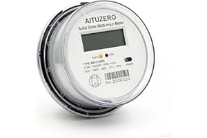 120V/240V 2 Wire Digital Electric Meter for Motorhome Motorhome Motorhome