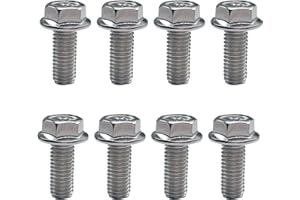 OTTOPO Skid Plate Bolts Compatible with Toyota 4Runner Tacoma FJ Cruiser Tundra Sequoia Land Cruiser 304 Stainless Steel 12mm Hex Head 8 Pack