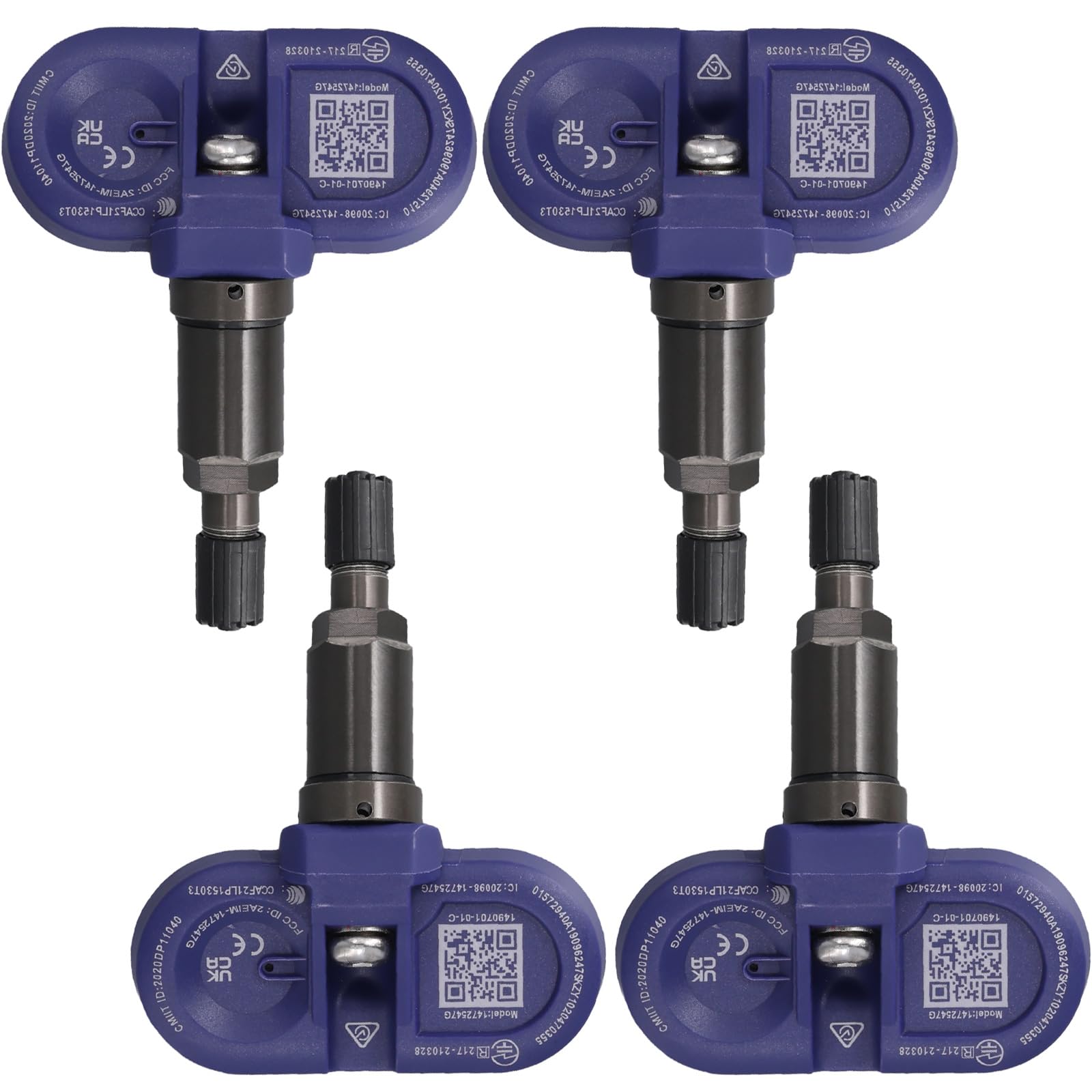 Photo 1 of Tesla BLE Bluetooth TPMS Sensor Tire Pressure Monitor Sensors Compatible with 2020 2021 2022 2023 2024 Tesla Model 3 Y S X OE Replaces# 1472547G 1490701-01-B (4Pcs)